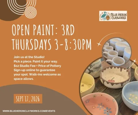 Open Paint: 3rd Thursdays