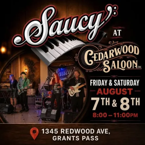 Saucy at Cedarwood Saloon