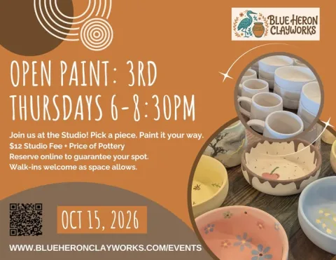 Open Paint: 3rd Thursdays