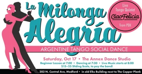 La Milonga Alegría: Argentine Tango Social Dance