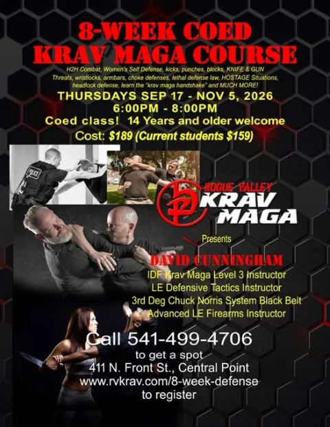 8-Week Coed Krav Maga Course