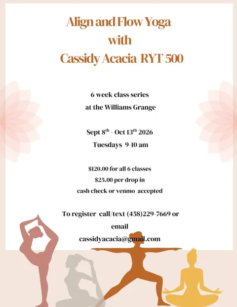 Align and Flow Yoga with Cassidy Acacia