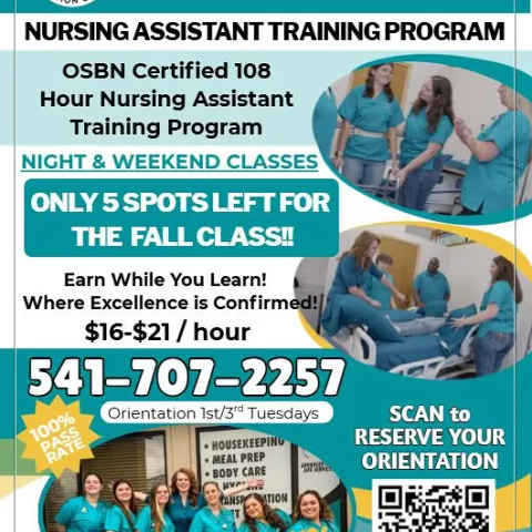 Nursing Assistant Training Program Orientation