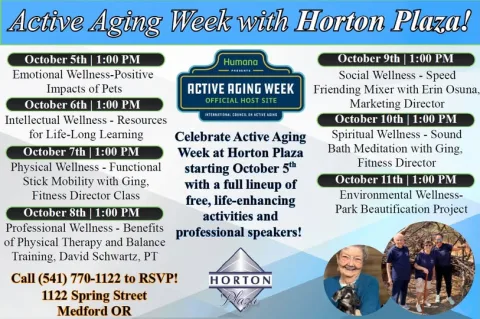 Active Aging Week with Horton Plaza
