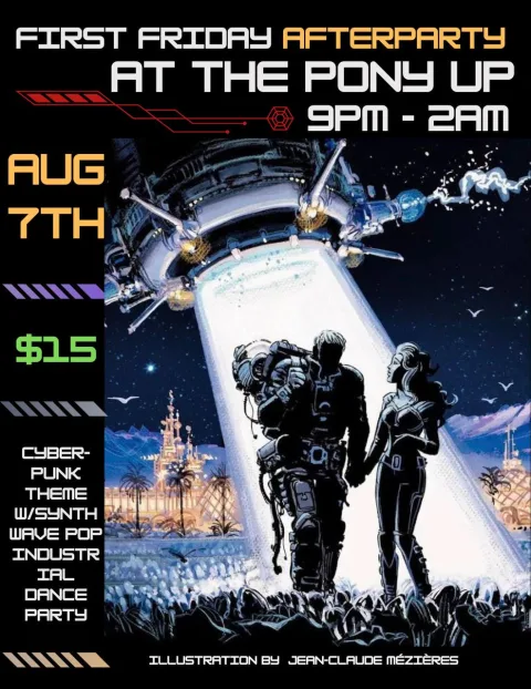 First Friday Afterparty at The Pony Up