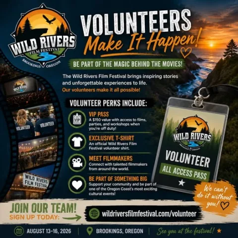 Wild Rivers Film Festival Volunteers Needed